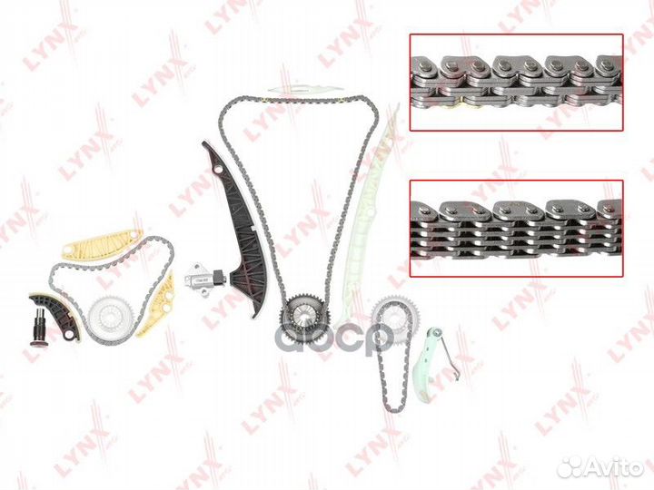 Комплект цепи грм Audi A3 (8P) 04-12 / A4 (B8)