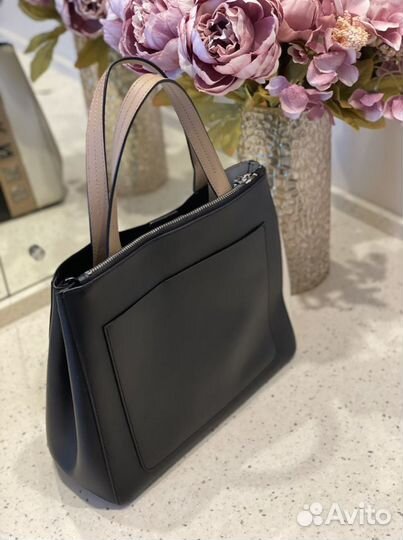 Сумка dknv натуральная кожа