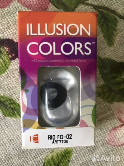 Линзы для глаз черные