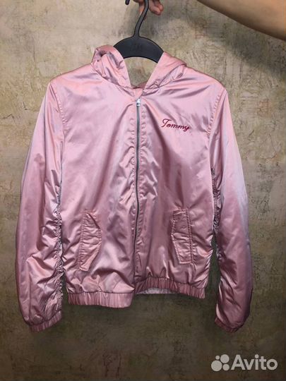 Tommy Hilfiger куртка женская розовая