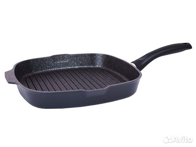 Сковорода-гриль с антипригарным покрытием Kukmara