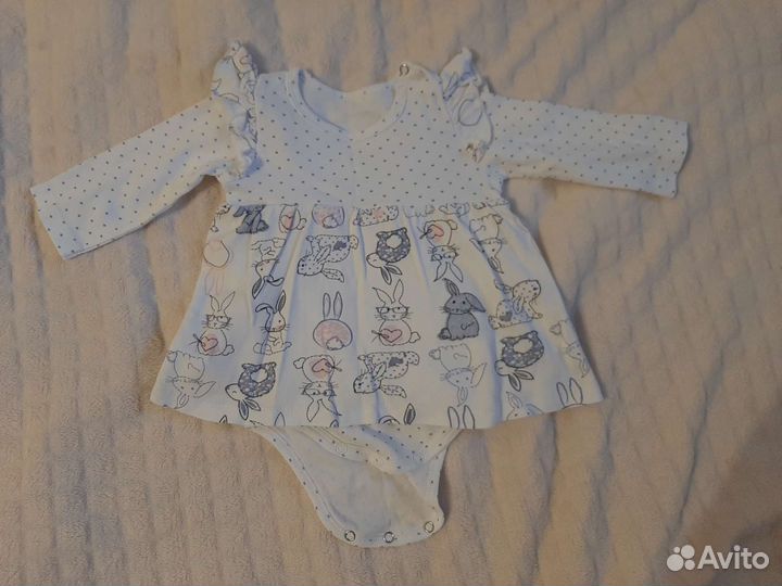 Платье-боди 74 размер