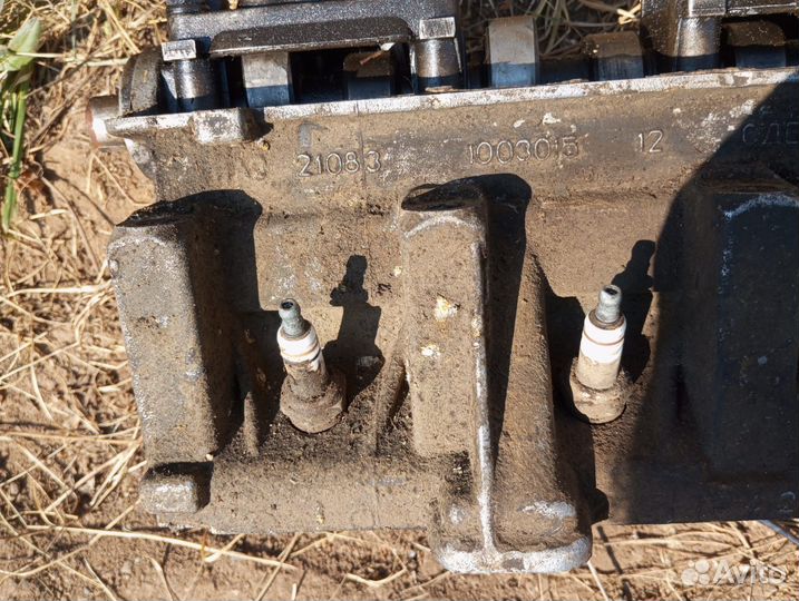 ГБЦ 2109карбюратор.есть2106.Головка блокаЦилиндров