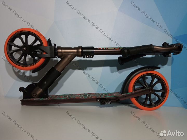 Самокат Tech Team TT Comfort 180R brown orange NEW