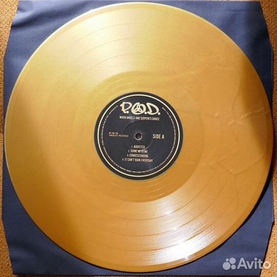 Виниловая пластинка P.O.D. - when angels & serpent