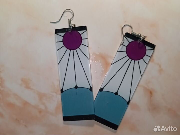 Аниме серьги