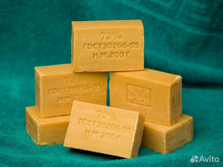 Мыло хозяйственное 72 200гр 6шт