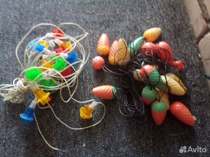 Елочные герлянды СССР