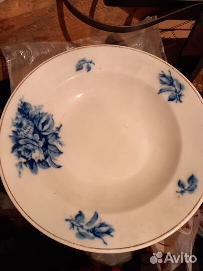 Тарелки и селедочницы СССР