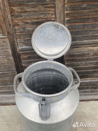 Фляга алюминиевая 40 л и бак для воды для бани