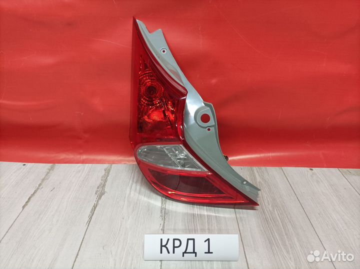 Фонарь левый Hyundai Solaris 1 2011-2017