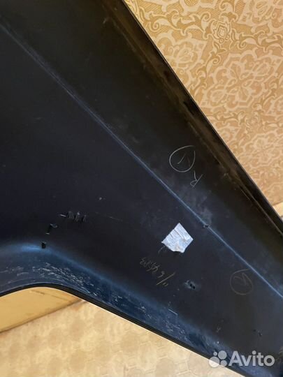 Накладка на задний бампер