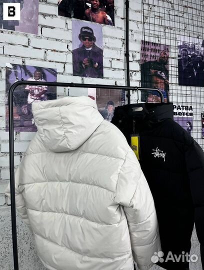 Пуховик зимний Stussy