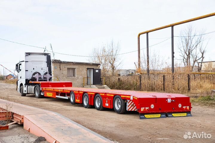 Полуприцеп трал (тяжеловоз) Juterborg 985244, 2024