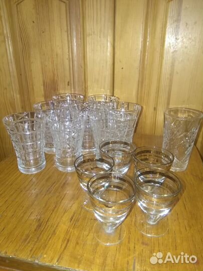 Винтажный хрусталь и стекло времён СССР