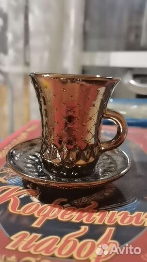 Кофейный сервиз стекло