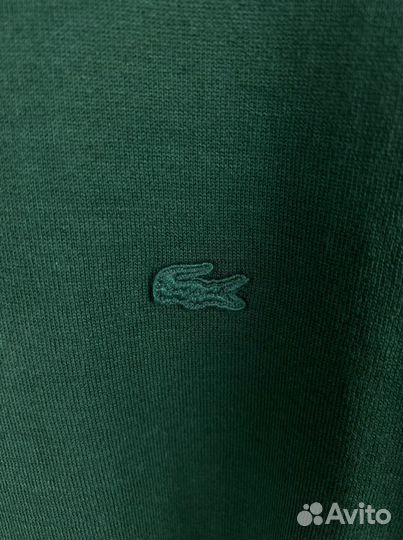 Зеленая футболка поло Lacoste (2хл-54)