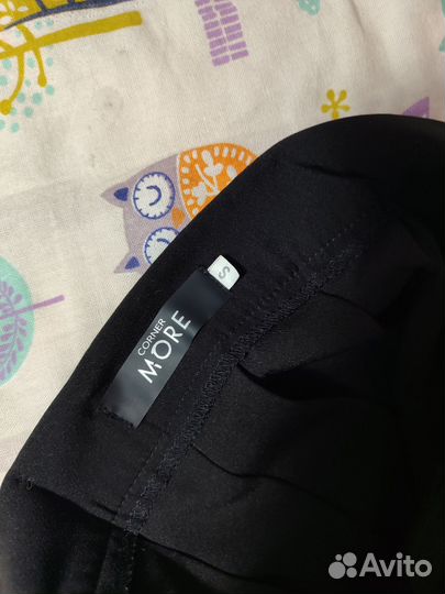 Теннисная юбка черная