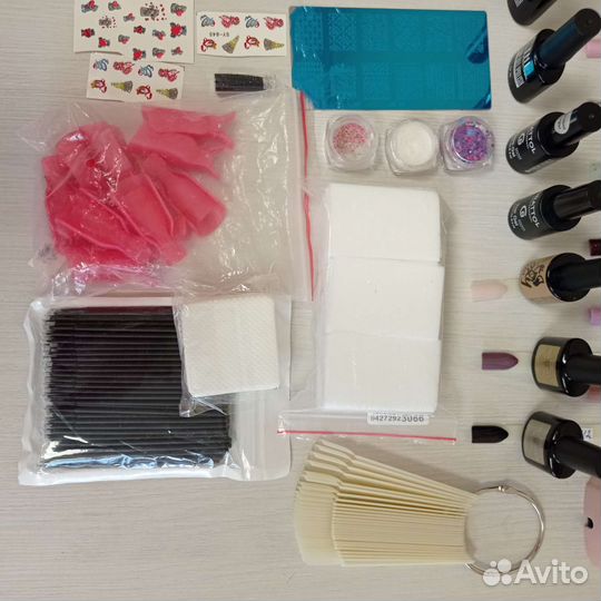 Набор для маникюра педикюра гель лаки 29 штук