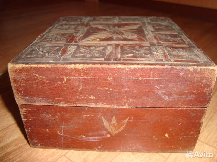 Шкатулка деревянная СССР
