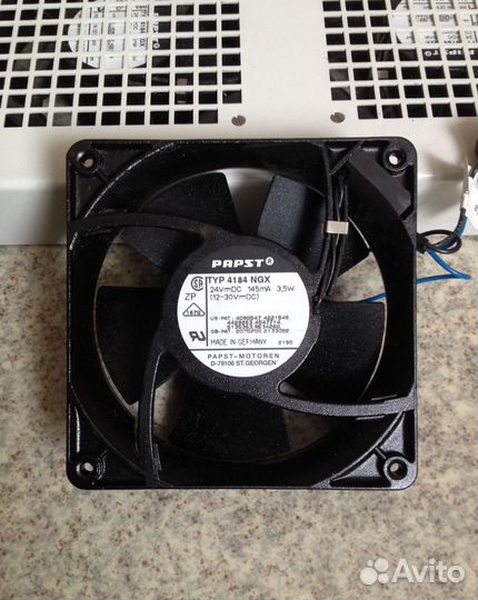 Вентиляторы Papst 4184 для стойки 19