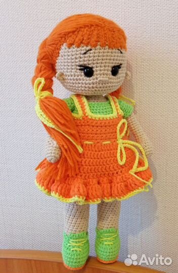 Вязаные игрушки (куклы)