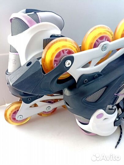 Роликовые коньки lacetti, новые, 39 размер