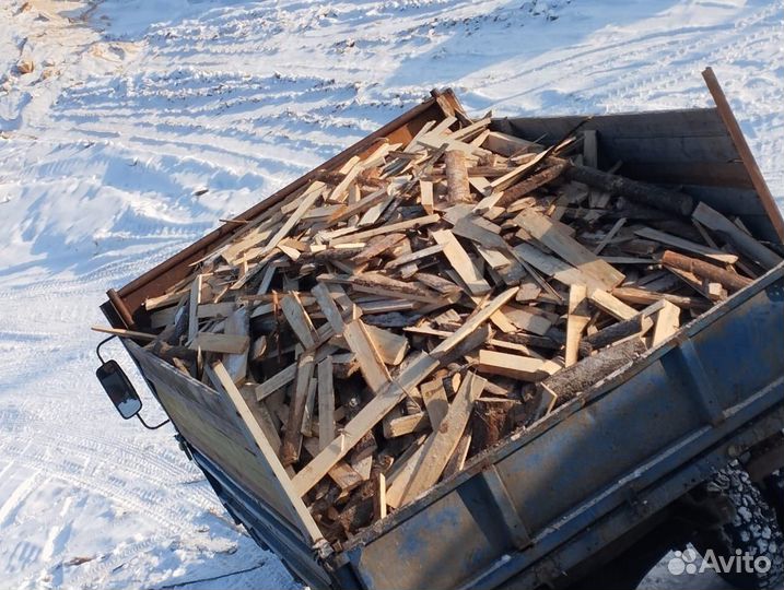 Дрова горбыль