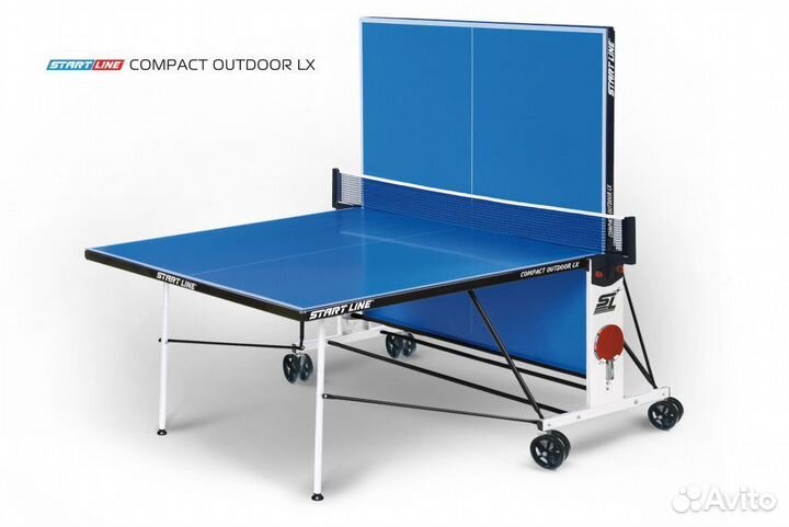 Теннисный стол Start Line Compact Outdoor LX blue