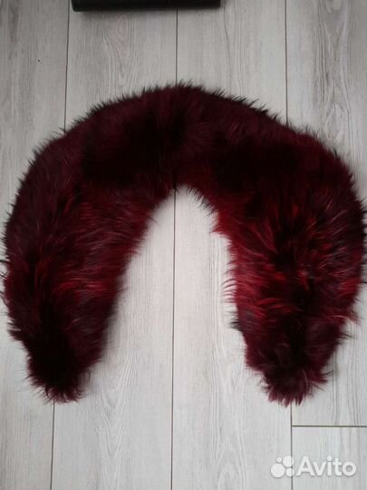 Воротник чернобурка