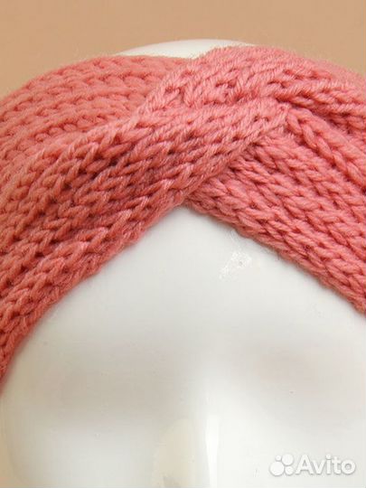 Повязка на голову тёплая