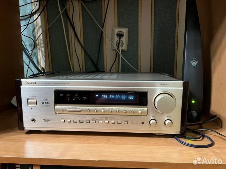 Ресивер Denon AVR-3200G красное дерево
