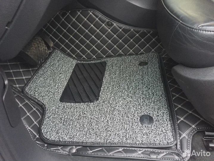3D Коврики Audi Q5 FY Экокожа Салон Багажник