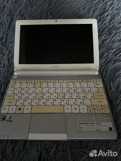 Ноутбук acer aspire one
