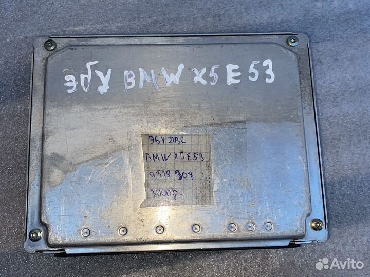 Эбу двс Мозги на BMW X5 E53 #