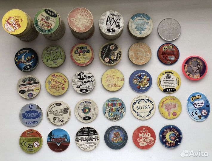 Фишки сотки кепсы