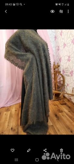 Пуховый платок