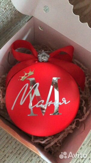 Новогодние шары ручной работы