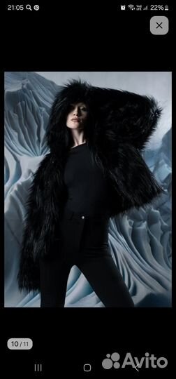 Шуба укороченная batnorton