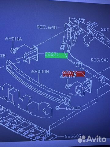 Кронштейн усилителя Nissan X-trail T32 18