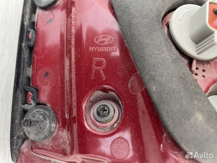 Фонарь внутренний правый Hyundai Solaris 17-19 г