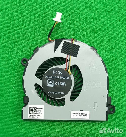 Кулер(Вентилятор) dell inspiron 15 3000