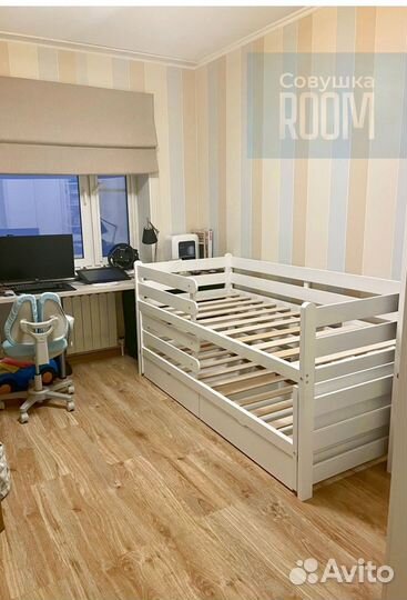 Двухъярусная Кровать из бука