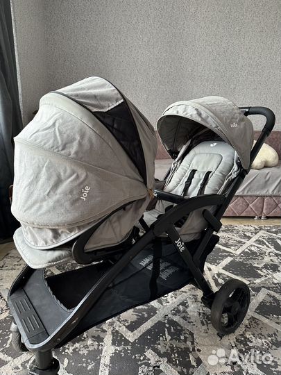 Коляска для двойни погодок Joie Evalite Duo