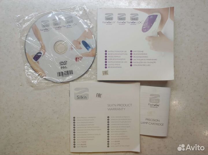 Домашний фотоэпилятор Silkn Flash Go LUX X 120K