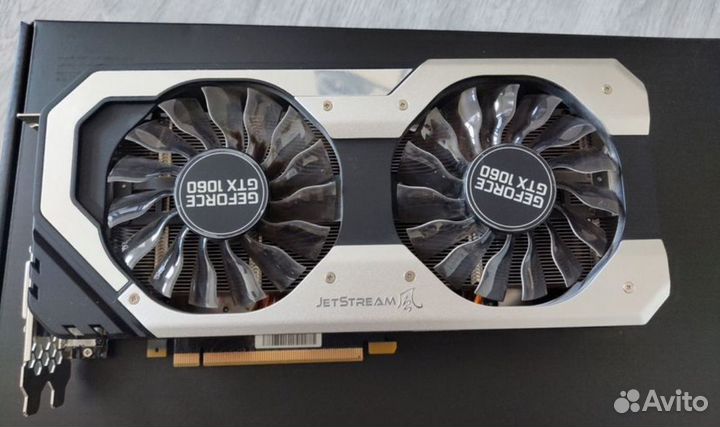 Видеократа Palit Jetstream GTX 1060 6gb
