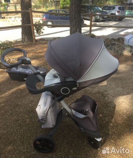 Коляска stokke xplory v5 2 в 1