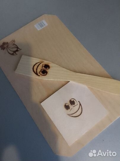 Доска разделочная+лопатка+подставка