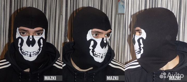 Утепленные балаклавы, в ассортименте