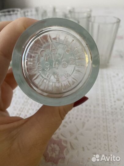 Граненые рюмки СССР